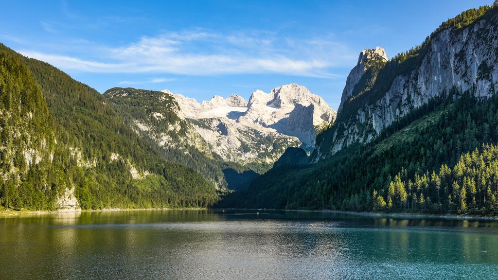 Gasthof Waldwirt Russbach am Pass Gschütt Buitenkant foto